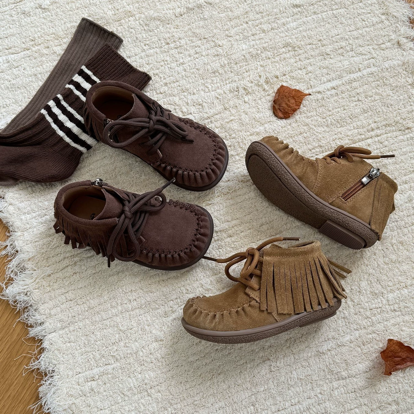 Детская обувь Demi-season children's shoes, shoes for leather shoes, boots, soft sole, natural leather