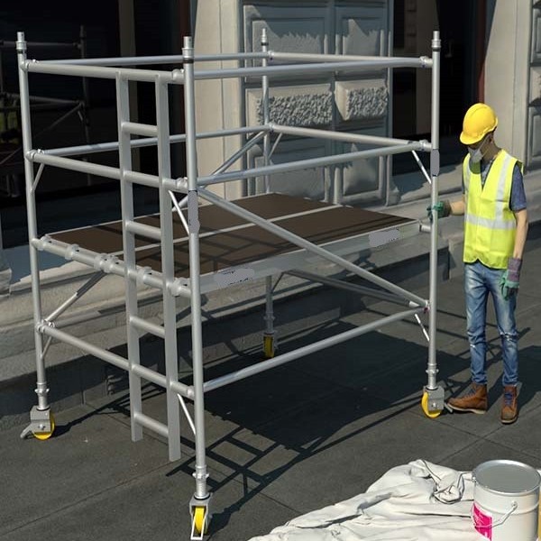 外贸建筑专业铝合金脚手架厂家创意款一件起订custom亚马逊速卖通