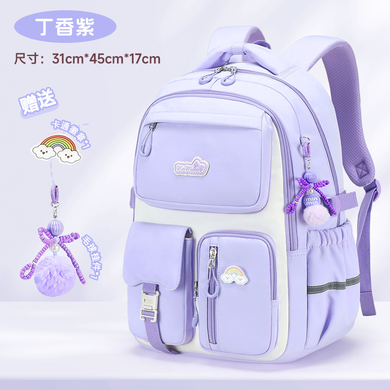 Mochila Escolar para Estudiantes de Tela de Oxford, Transpirable e Impermeable, para Educación Escolar