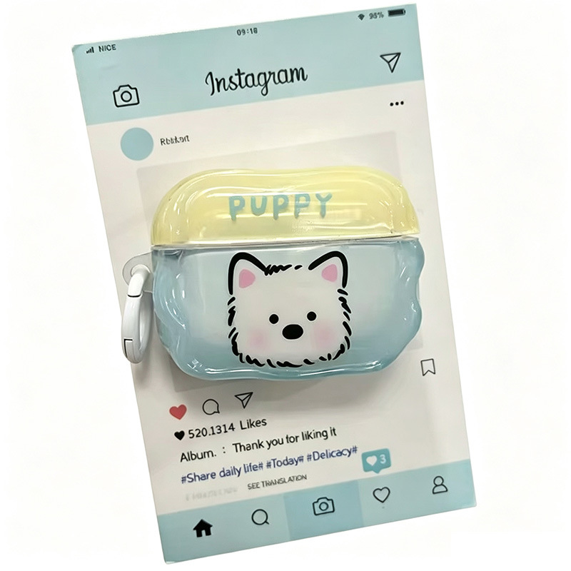 Funda de Auriculares Dibujos Animados para AirPods 4/Pro 2, TPU