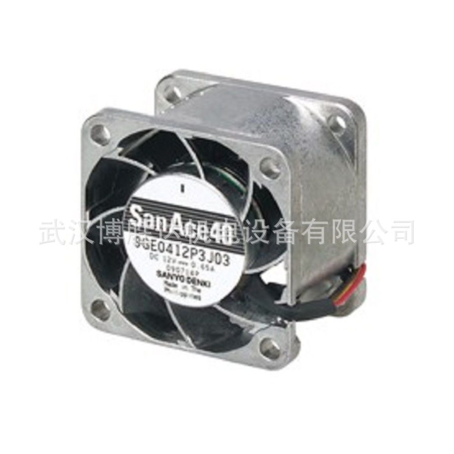 9GE0412P3J10 三洋SANYO铝框散热风扇 12V 0.65A 40*40*28MM