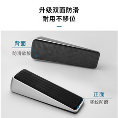 Silicone Door Stop Without Drilling, Household Glass Door, Wood Door, Anti-Collision, Stainless Steel Positioner, Door Block, Moveable Door Stop