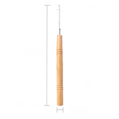 Wholesale False Hair Accessory Kit Weaving Tools Scissors Hook Needle Silicone Clip Hair Weaving Tool Amazon Supply