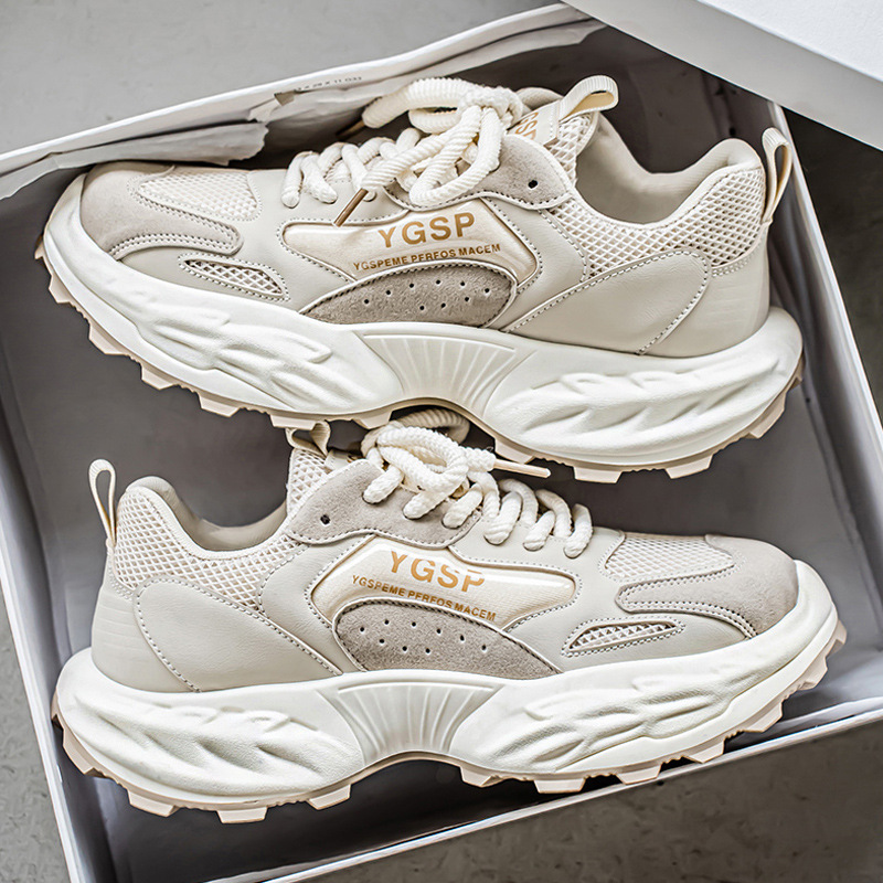 Hombre 2025 nueva primavera y verano corriendo todos los días sin cordones transpirable tendencia casual moda zapatos deportivos cómodos