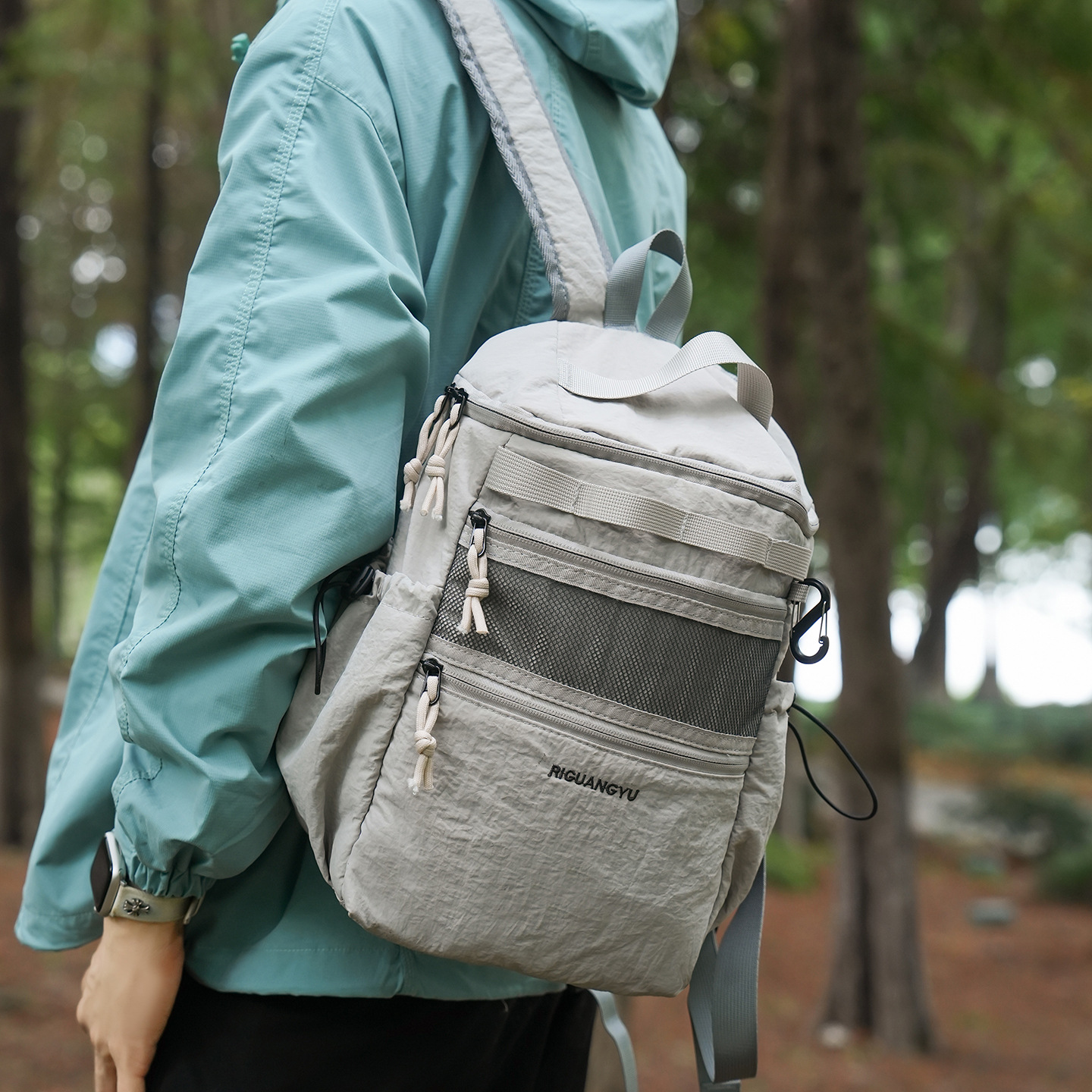 Mochila deportiva casual al aire libre de montaña simple coreana de gran capacidad mochila para niños y niñas nuevas mochilas escolares