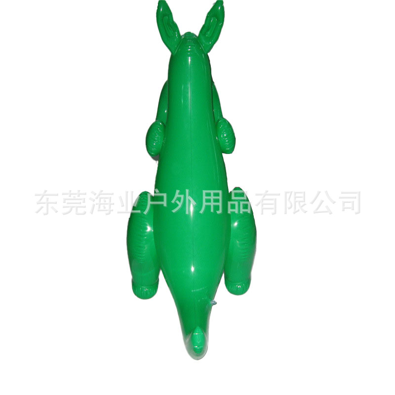 充气袋鼠环保PVC充气拳击卡通袋鼠充气仿真袋鼠不倒翁动物公仔
