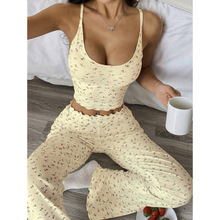 M 96323 Floral Camisole Pants Loungewear Set �黨���������