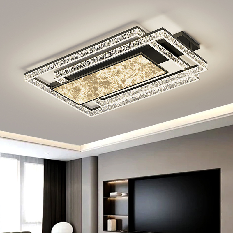 Lámpara de techo minimalista italiana lámpara de sala de estar en 2025 nueva luz lujosa de alta calidad moderna y simple lámpara de casa completa