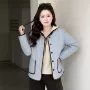保暖大码撞色休闲棉服