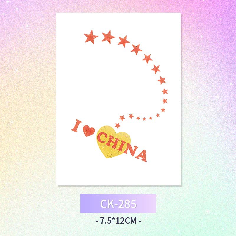 Glitter mariposa cara pegatinas tatuaje pegatinas hadas lavable impermeable de larga duración lindo unicornio ciervo Luna Estrella Planeta