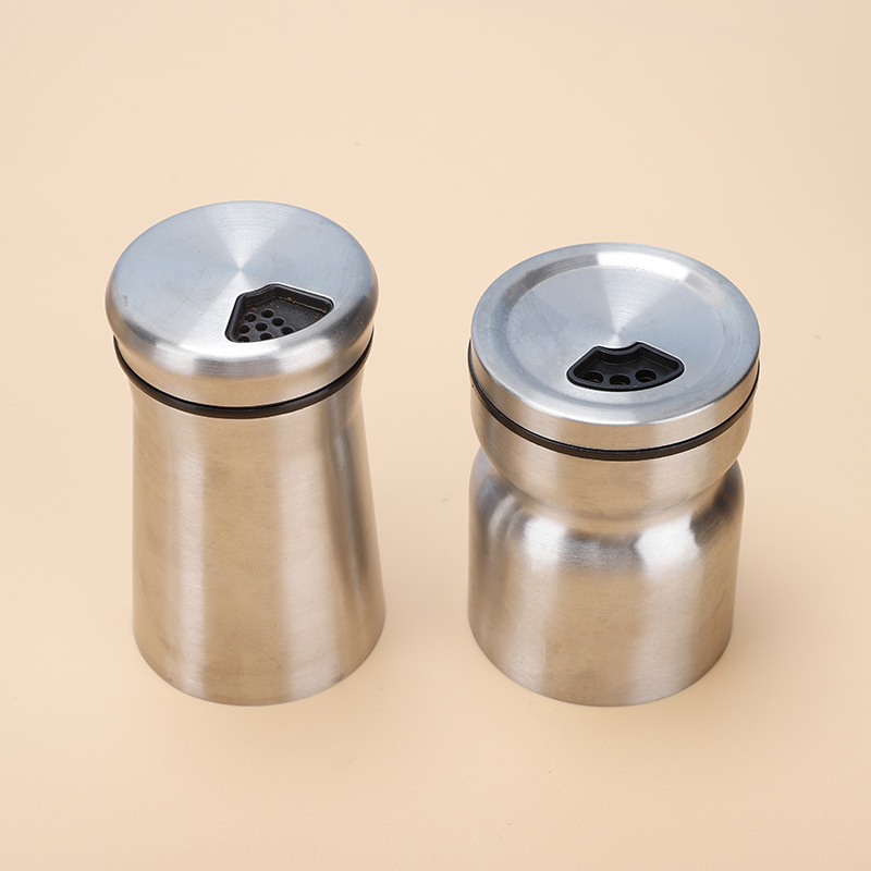 Fábrica suministrar directamente botella de condimento conjunto de material de barbacoa pimienta negra sellado botella de condimento de comino accesorios personalizados