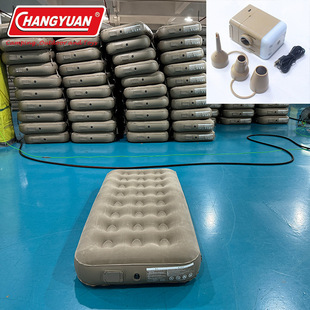 Factory Customized One-Click Automatic Inflatable Single and Double 25cm Mattress Outdoor Camping Style Air Bed Tent Inflatable Low Bed