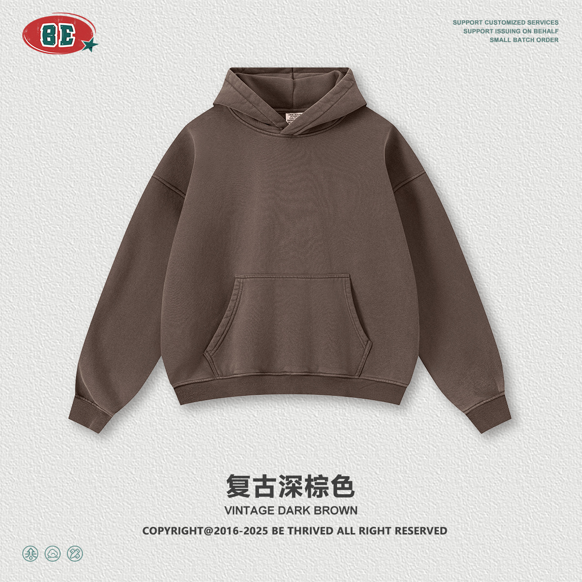 Be Hombres| Otoño y invierno marca de marea lavada con agua retro con camisa encapuchada con cremallera chaqueta de macheta pantalones para hombres