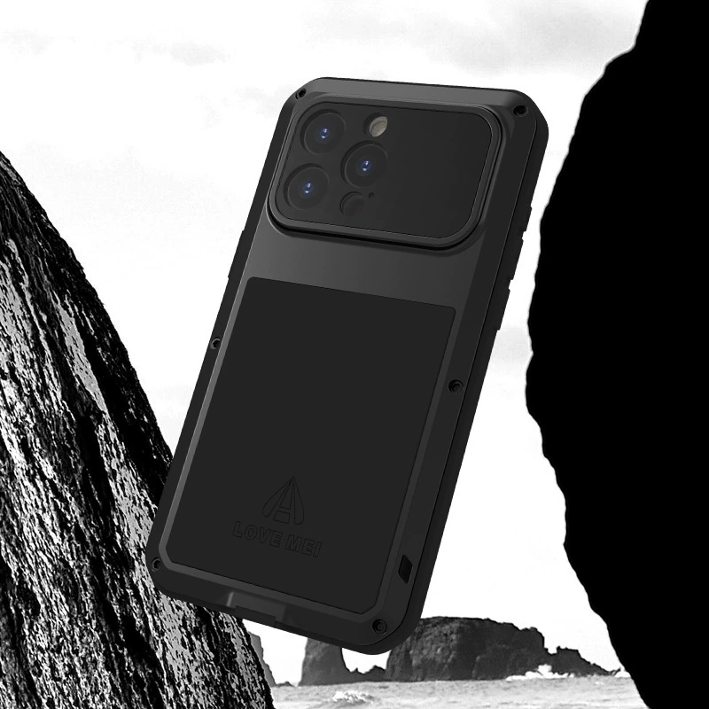 Love Mei Apple, совместимый чехол для телефона, iPhone 15, силиконовый защитный чехол, 15 Pro Max (для международной торговли)