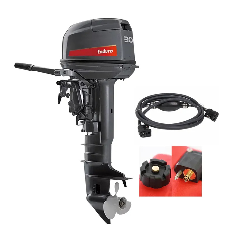 中国制造的雅马哈舷外艇发动机长短轴CDI点火系统新型30HP 2冲程