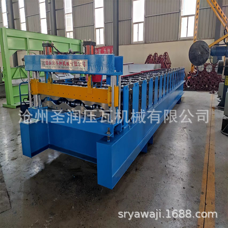 全自动集装箱板机  汽车厢板1200成型机  镀锌板压瓦机 车厢板机