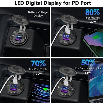 car mobile phone charger PD: Mobil şarj cihazları