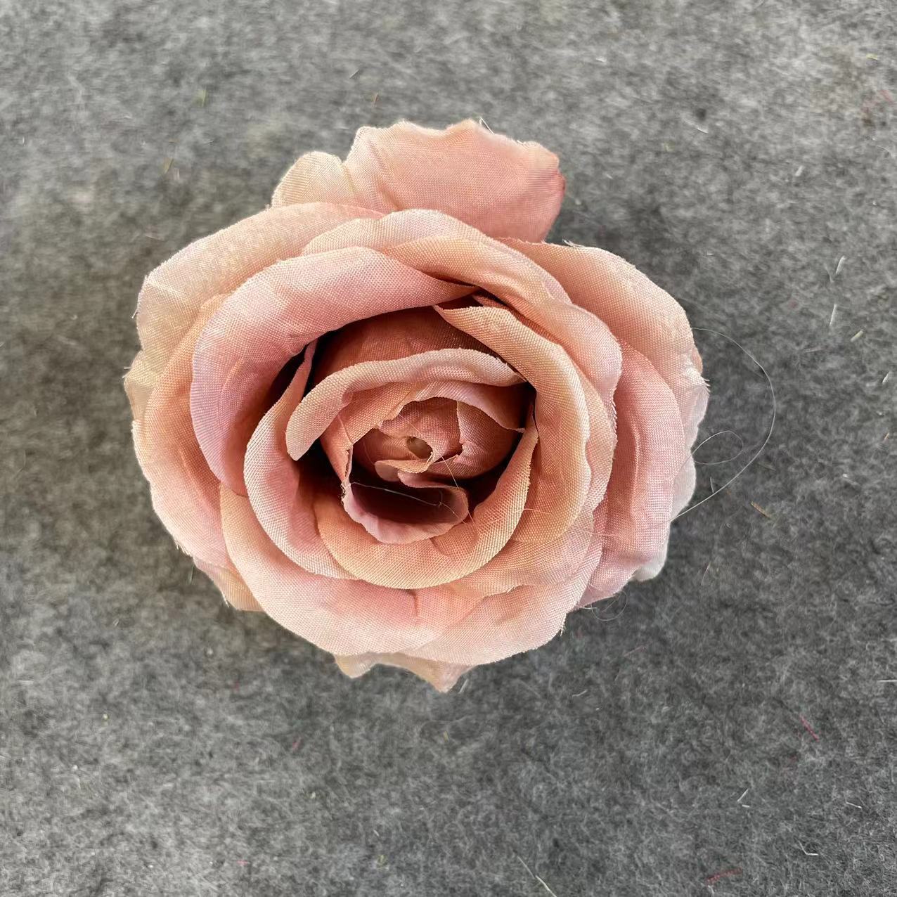 Anna gran rosa cabeza de fábrica al por mayor flowerhead flower corona flower pared flower arrangement artesanía DIY