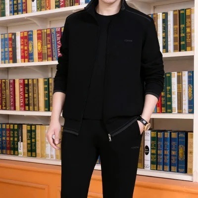 Черный осенний комплект