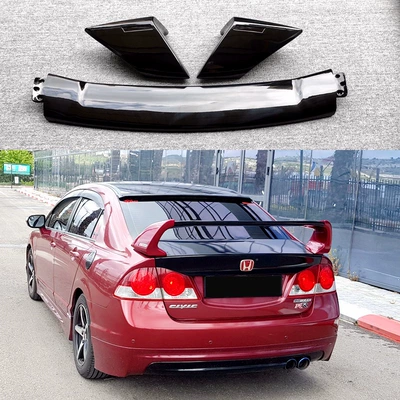 Suitable for 2006-2011 Civic Rear Wing, Eighth Generation, 8.5Th Generation Civic, Siming Modified Fd2 Fixed Wing