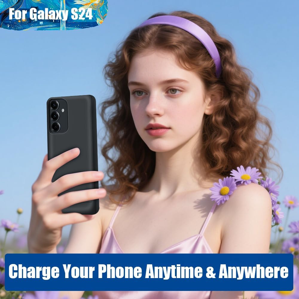Samsung S24/S24S/S25/S26/S26S seriyali telefon g'ilofiga, quvvat displeyiga ega 6000mAh batareyaga mos keladi.