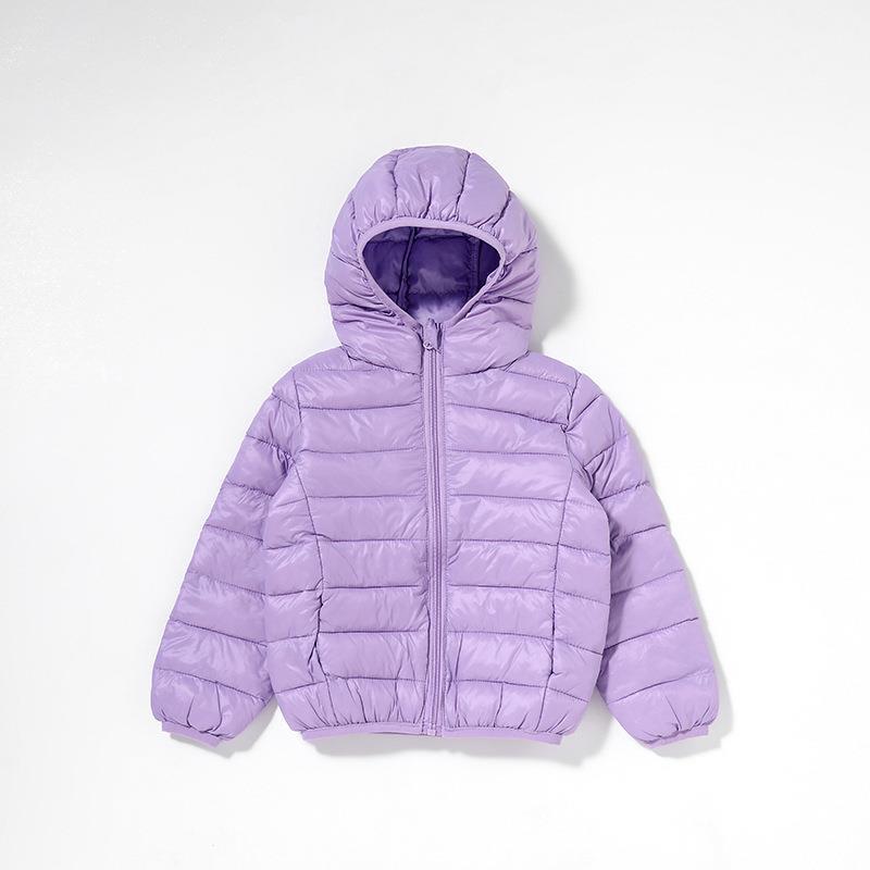 2024 nueva chaqueta acolchada de algodón para niños ligera chaqueta acolchada de algodón para niños mediana y grande chaqueta acolchada de algodón para niños Otoño e Invierno
