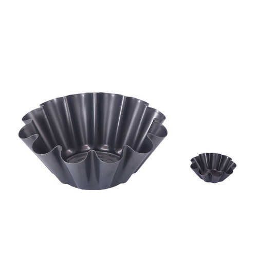 Home use egg tart mold chrysanthemum cup fruit pie plate cake mold non-stick baking tray trending large egg tart mold baking tool