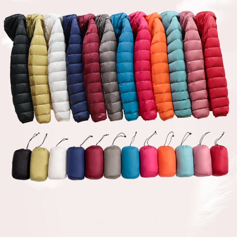 Light Down Jacket Women's Winter 2024 New Short Thin Small Fashionable Large Size Korean Style Casual Coat Trendy Light Down Jacket Women's Winter 2024 New Short Thin Small Fashionable Large Size Korean Style Casual Coat Trendy