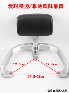 Tai Ling Longxing Xia Yadi electric vehicle, European-style rear backrest, Aima Lingmai, Aima Le, feather tail wing, armrest, and backrest