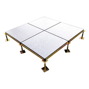 Changzhou Chaoyuan all-steel anti-static floor machine room raised floor melamine fireproof panel with edge steel floor