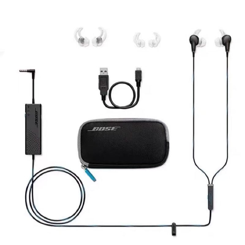Bose Qc20 Active Noise Canceling Headphones Active Noise Reduction Earbuds Music Call Wire Controlled Headphones Headset Bose Qc20 Active Noise Canceling Headphones Active Noise Reduction Earbuds Music Call Wire Controlled Headphones Headset