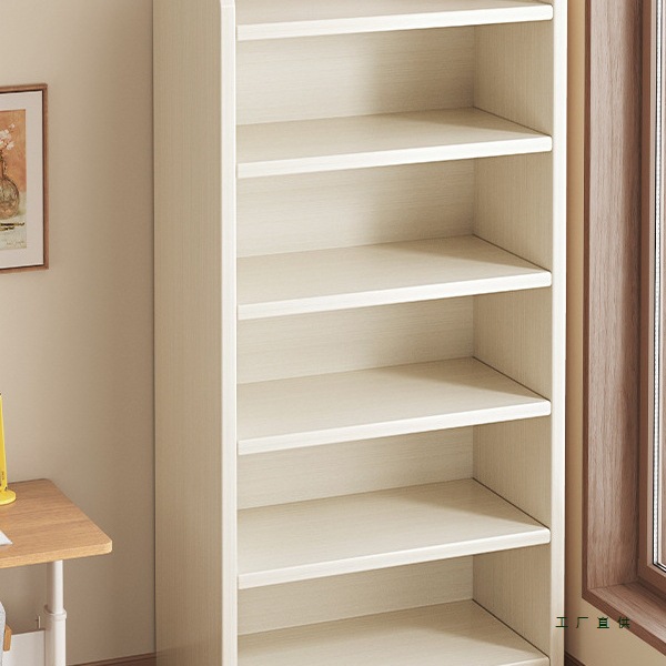 Solid Wood Bookshelf Integrated Wall-To-Ceiling Storage Rack Household Children's Storage Cabinet Storage Cabinet Student Multi-Layer Bookcase