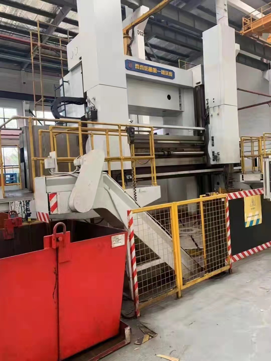 转让二手齐重DVT350x25-32数控立式车床二手3.5米数控立车