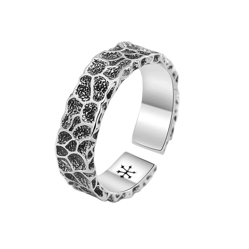 Brand adjustable retro ring, for import