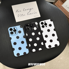 WOOWOOWOOС��ins���Լ�ڰײ����ֻ�������iphone16promaxƻ��15