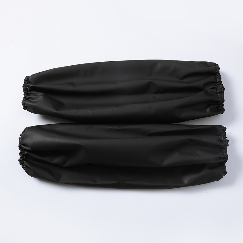 Mangas a prueba de agua a prueba de aceite engrosadas protectoras laborales PVC Oxford mangas antiincrustantes utensilios de cocina al por mayor engrosados y duraderos