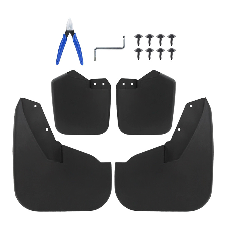 Aplicable a 12-18 Ford Tourneo Custom Transit Fender guardabarros a prueba de salpicaduras del suelo