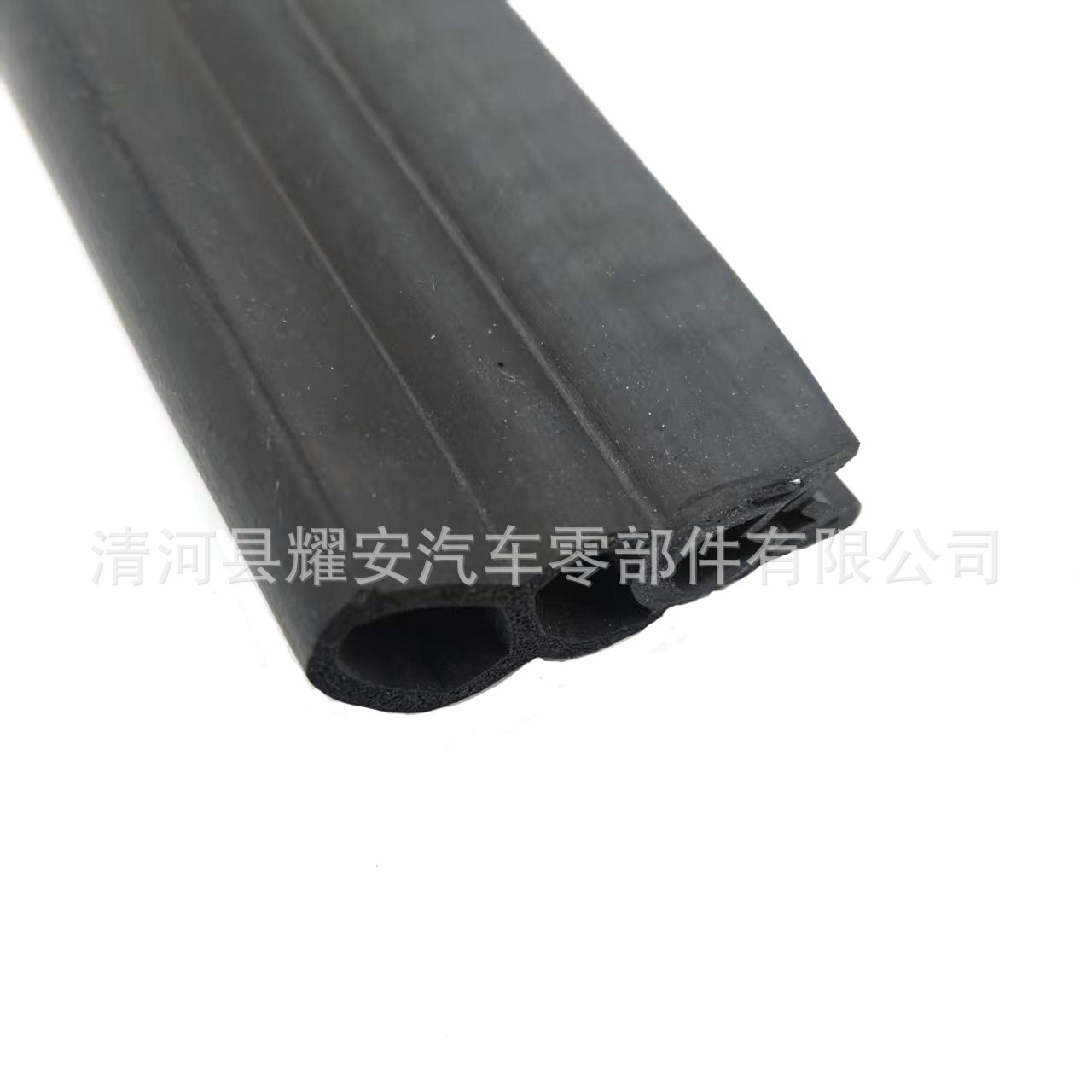 U型侧泡橡胶密封条防水防尘顶泡胶条电器电器电箱机柜汽车防撞包