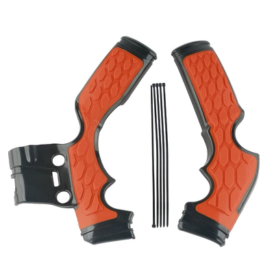 Suitable for 2014-2023 KTM 65 SX 65SX SX65 off-road motorcycle frame guard protector (Motosiklet ləvazimatları və aksesuarları) - orange-on-the-inside-black-on-the-outside