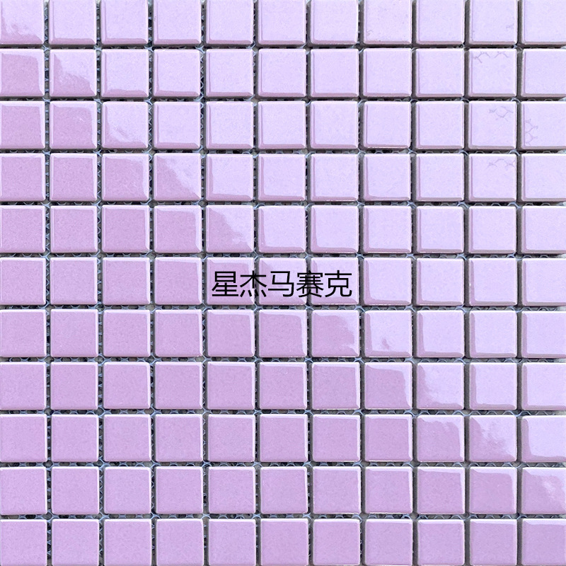 セラミックモザイク黒い別荘背景壁トイレ浴室キッチンリビングカフェバルコニー床タイル|undefined