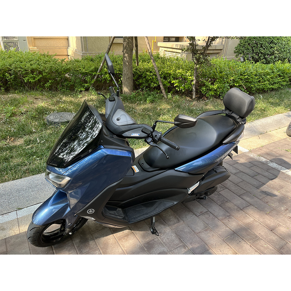 Suitable for 20-24 Yamaha Nmax155 Motorcycle Modification, Non-Destructive Installation of Rear Backrest and Waist Support Bracket