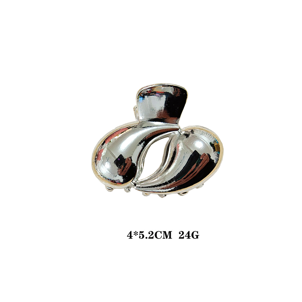 Vintage haarclip met schelp geometrisch design voor dames_voghion.com