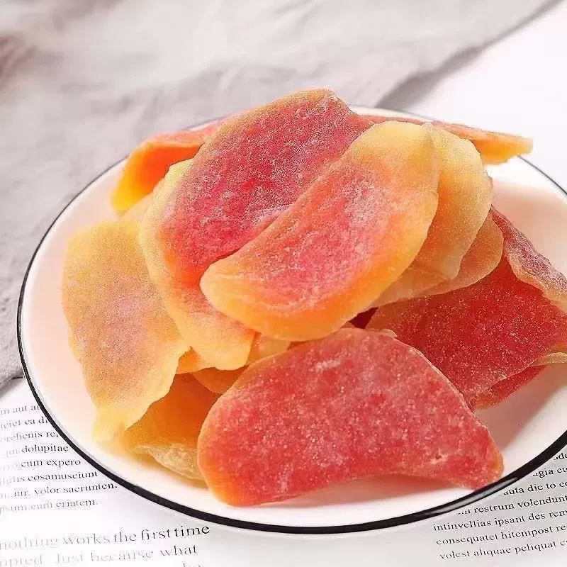 Red Heart Papaya dried dried fruit wholesale 500g sweet and delicious fresh papaya sliced ​​casual snacks