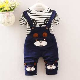 sweater two-piece suit kids Korean style tide clothes men