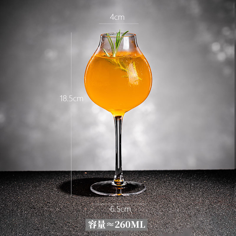 Taza de degustación de whisky creativa, taza de cóctel de alto valor comercial, taza de olor de licor de lujo, taza de fragancia de alta calidad