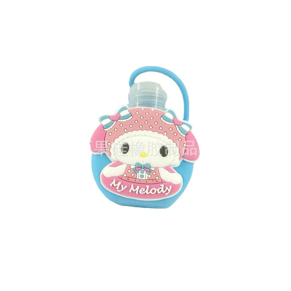 pvc卡通洗手液 公仔硅胶瓶套 硅胶丝印LOGO洗手液外壳 PVC配件