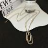 Long pendant, sweater, fashionable sweatshirt, accessory hip-hop style, chain for key bag , 2024 years, internet celebrity