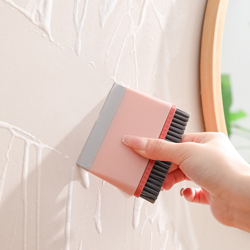 Glass scraper artifact wiper glass wiper window cleaner glass brush two-in-one floor tile stove multi-angle cleaning brush