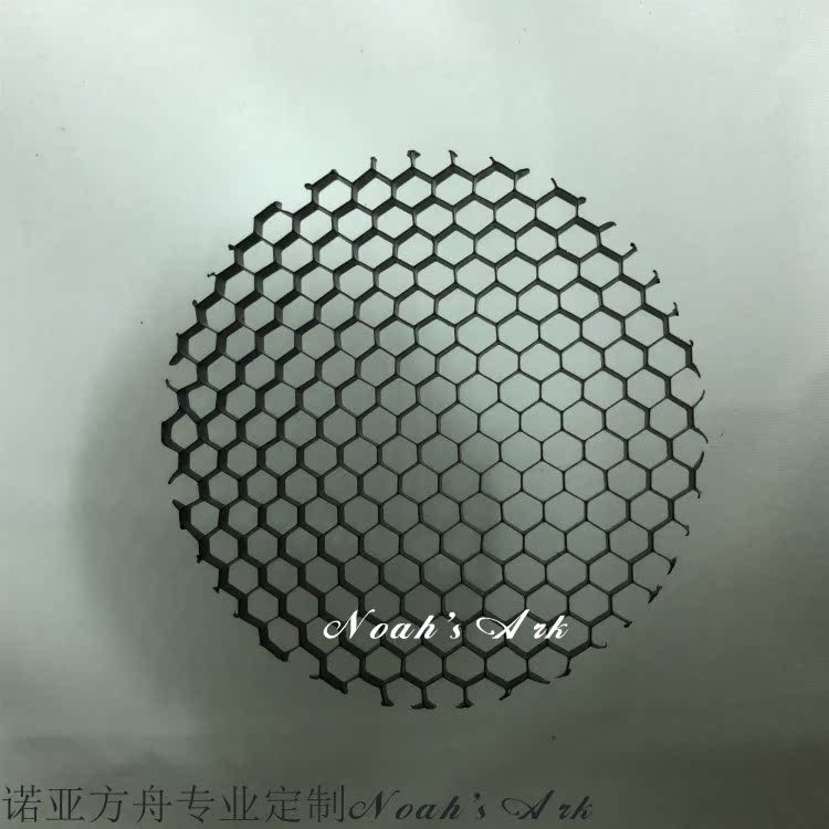 厂家防眩蜂窝网黑色蜂窝射灯影视灯灯饰蜂窝格栅铝蜂窝网