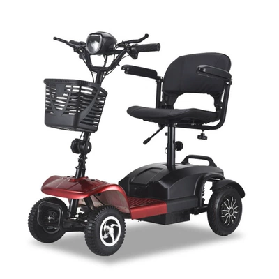 Armrest Model L-100 Household Small Double Folding Disabled Scooter Anti-Fall New Electric Vehicle for the Elderly (Qatlanan elektrik velosipedlər) - armrest-model-l-100